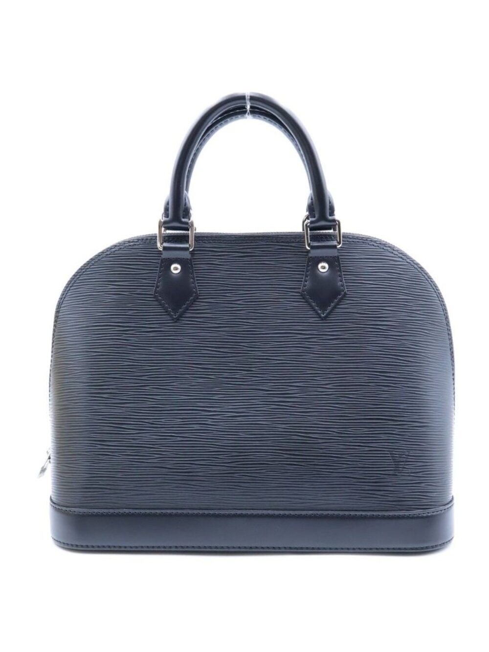 Louis Vuitton Epi Alma PM Handbag Black Leather